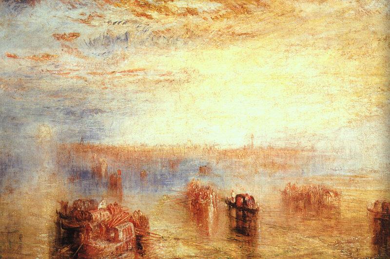Joseph Mallord William Turner Approach to Venice Germany oil painting art
